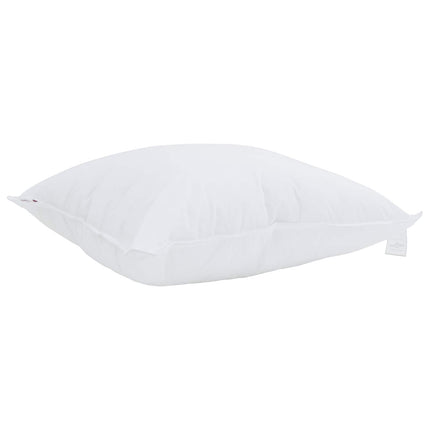 Hovedpude med pude 2 pcs Hvid 80 x 80 cm Bomuld