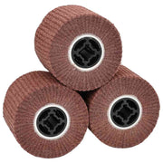 Sliberuller 3 pcs Brun 12 x 12 x 10 cm Syntetiske fibre