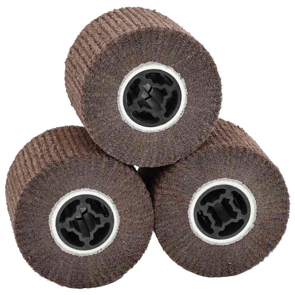 Sliberuller 3 pcs Brun 12 x 12 x 10 cm Syntetiske fibre