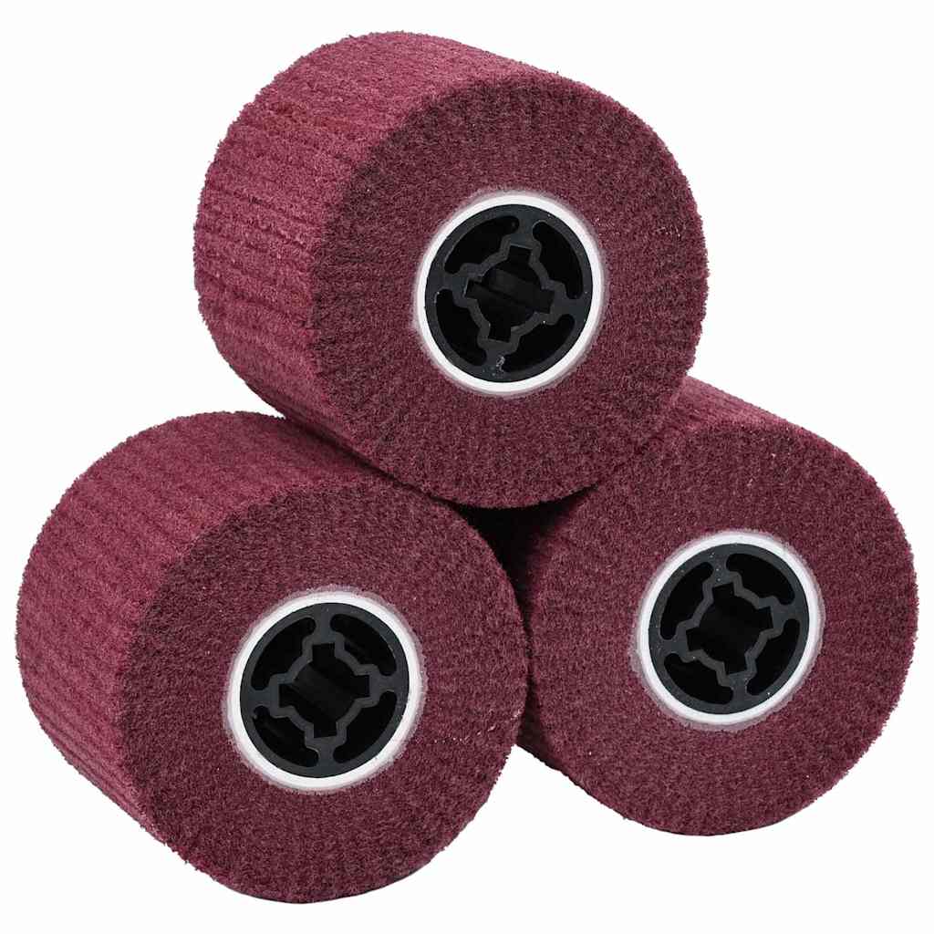 Sliberuller 3 pcs Rød 12 x 12 x 10 cm Syntetiske fibre