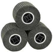 Sliberuller 3 pcs Sort 12 x 12 x 10 cm Syntetiske fibre