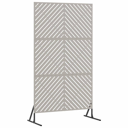 Privatlivsskærm 100 x 50 x 180 cm Cortenstål Rusten