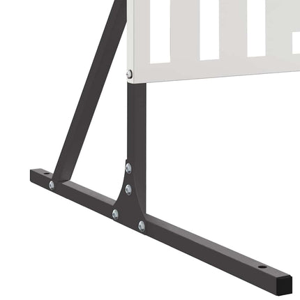Privatlivsskærm 100 x 50 x 180 cm Rustfrit stål Sølv