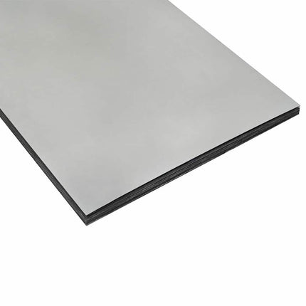 Privatlivsskærm 100 x 50 x 180 cm Galvaniseret stål Sølv