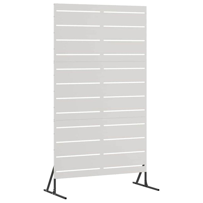 Privatlivsskærm 100 x 50 x 180 cm Rustfrit stål Sølv