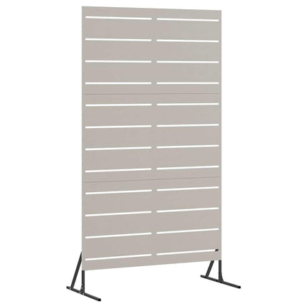 Privatlivsskærm 100 x 50 x 180 cm Cortenstål Rusten