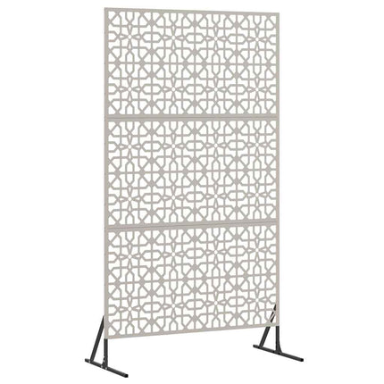 Privatlivsskærm 100 x 50 x 180 cm Cortenstål Rusten