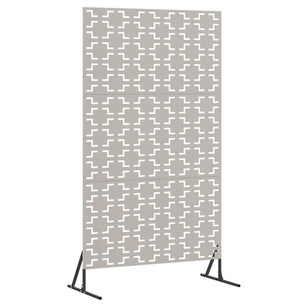 Privatlivsskærm 100 x 50 x 180 cm Cortenstål Rusten