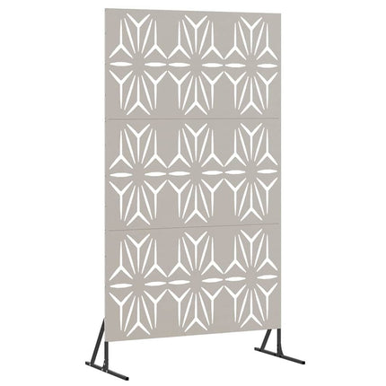 Privatlivsskærm 100 x 50 x 180 cm Cortenstål Rusten