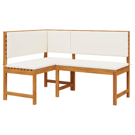 Have Stol med pude Brun 140 x 100 x 91cm Massivt akacietræ