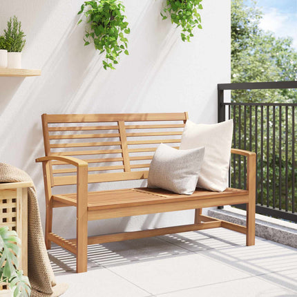bænk Brun 110 x 65 x 76,5 cm Massiv Teaktræ