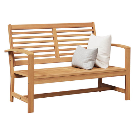 bænk Brun 110 x 65 x 76,5 cm Massiv Teaktræ