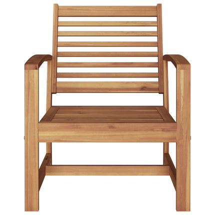 Stol 2 Stk Brun 65 x 60 x 76,5 cm Massiv Teaktræ