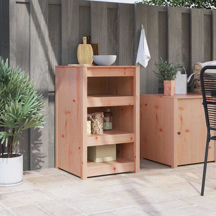 Køkkenskab MEPPEL Brun eg 55 x 55 x 92 cm Massiv fyrretræ