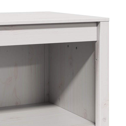 Køkkenskab MEPPEL Hvid 106 x 55 x 92 cm Massiv fyrretræ