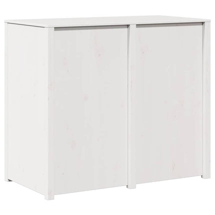 Køkkenskab MEPPEL Hvid 106 x 55 x 92 cm Massiv fyrretræ