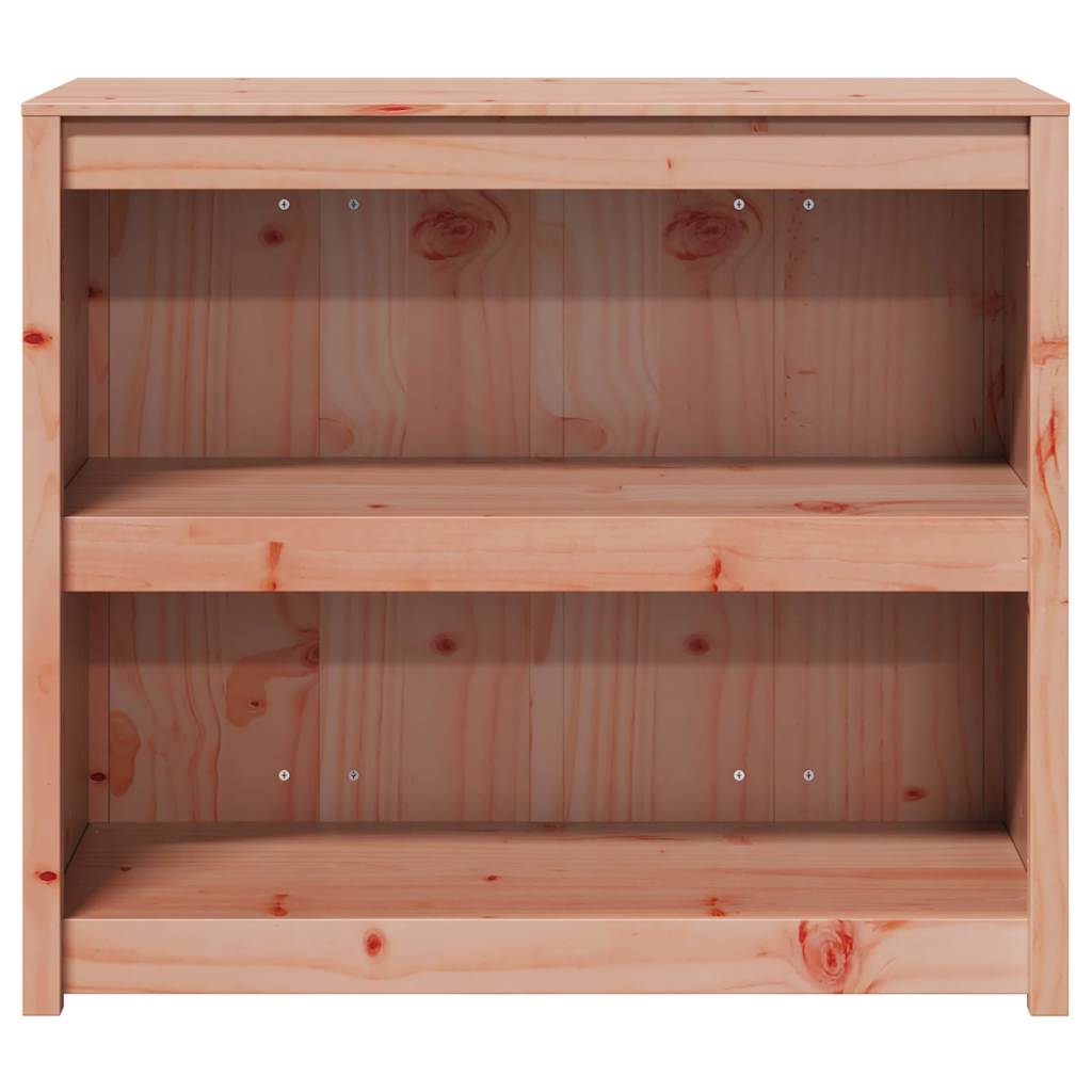 Køkkenskab med hylde Brun eg 106 x 55 x 92 cm Massiv fyrretræ