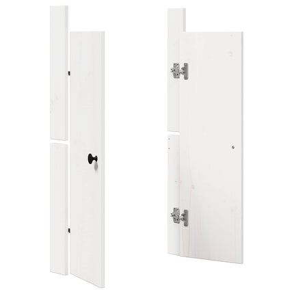 Køkkendør MEPPEL Hvid 50 x 9 x 82 cm Massivt fyrretræ