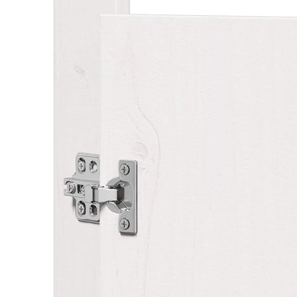 Køkkendør MEPPEL 2 pcs Hvid 50 x 9 x 82 cm Massivt fyrretræ