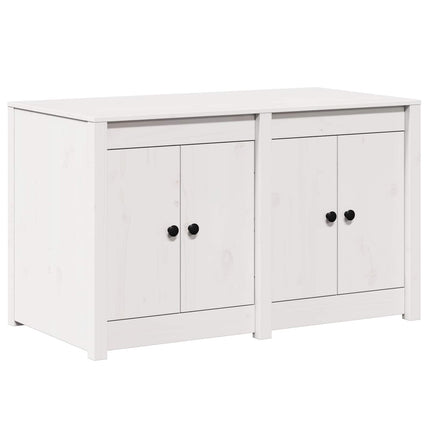 Køkkenskab MEPPEL Hvid 106 x 55 x 64 cm Massivt fyrretræ