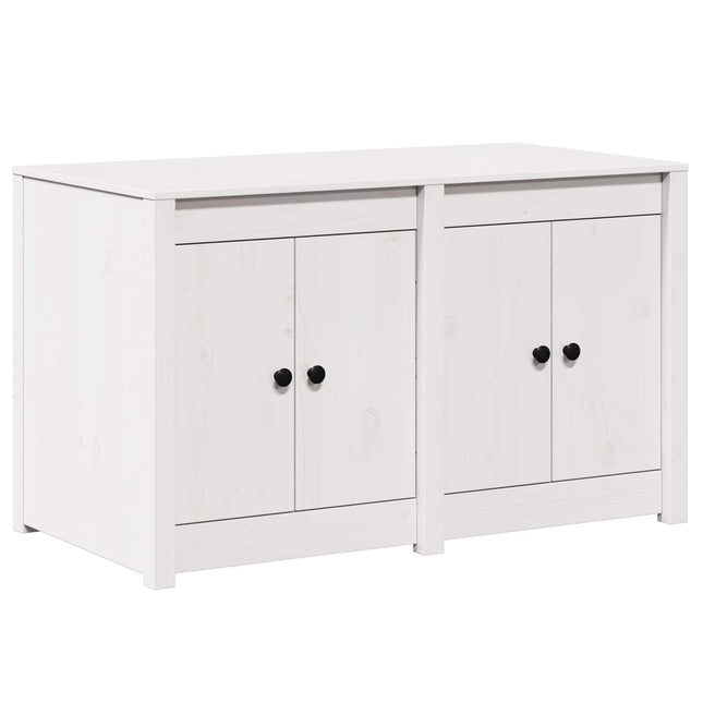 Køkkenskab MEPPEL Hvid 106 x 55 x 64 cm Massivt fyrretræ