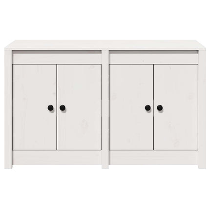 Køkkenskab MEPPEL Hvid 106 x 55 x 64 cm Massivt fyrretræ