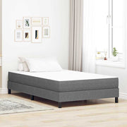 Sengemadras med madras Lysegrå 120 x 190 cm Stof