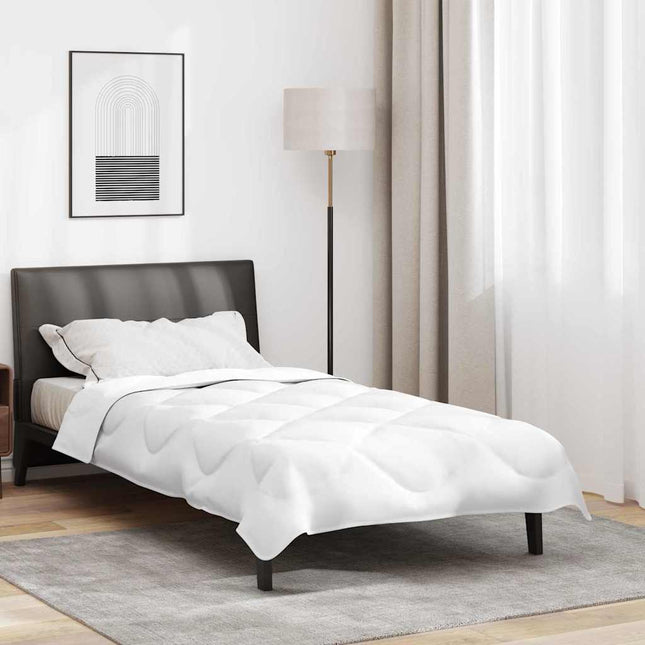 Sommer dyne 202 x 136 x 3 cm Sommer Polyester Hvid Åndbar
