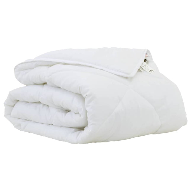 Sommer dyne 202 x 136 x 3 cm Sommer Polyester Hvid Åndbar
