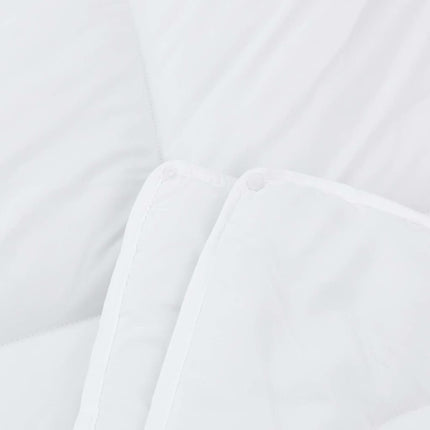 2-i-1 Dyne Hvid 221 x 140 x 10 cm Polyester