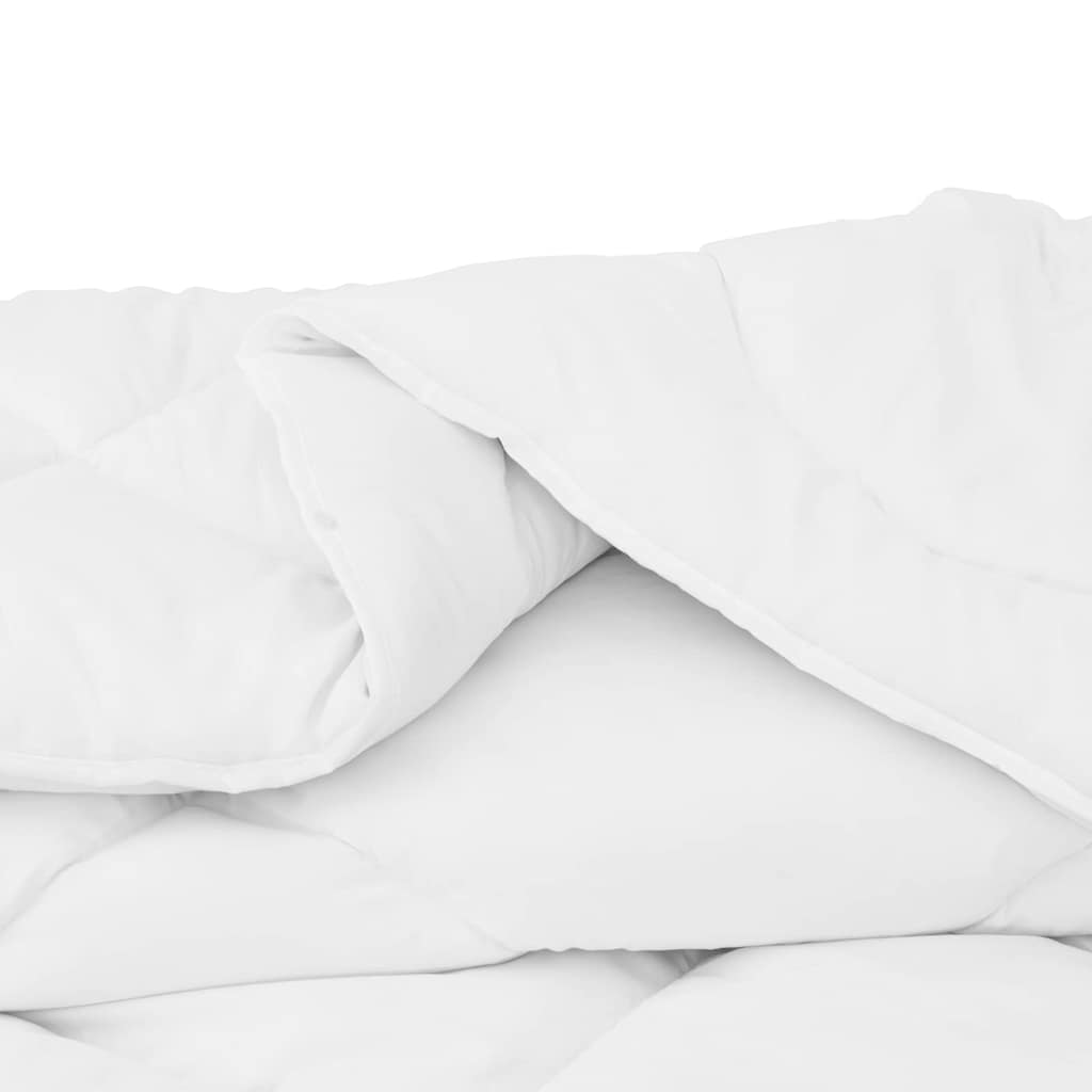 2-i-1 Dyne Hvid 220 x 200 x 10 cm Polyester
