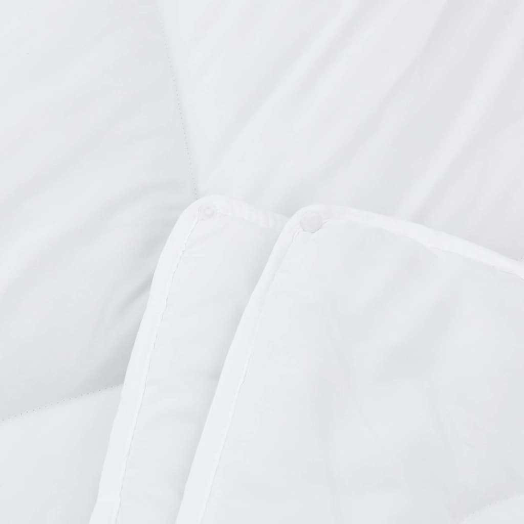 2-i-1 Dyne Hvid 220 x 200 x 10 cm Polyester