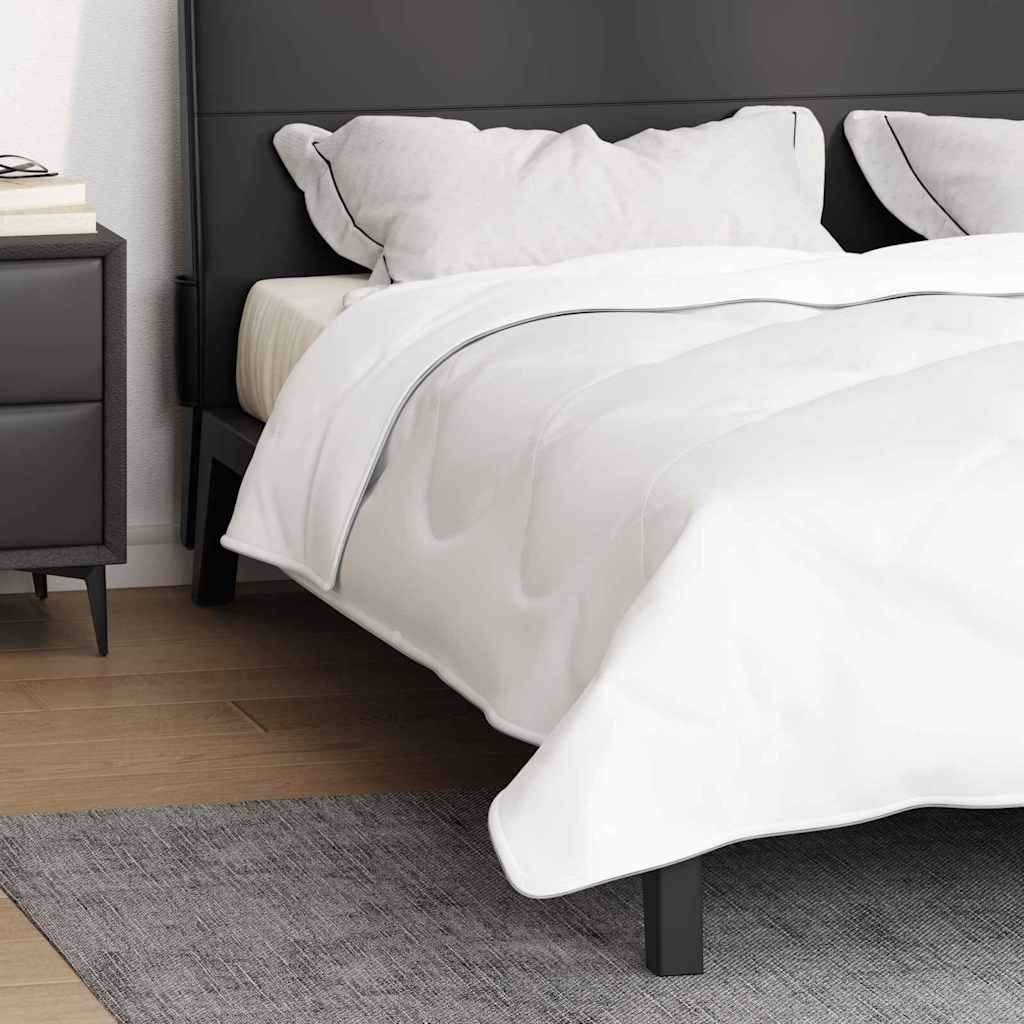 2-i-1 Dyne Hvid 220 x 200 x 10 cm Polyester