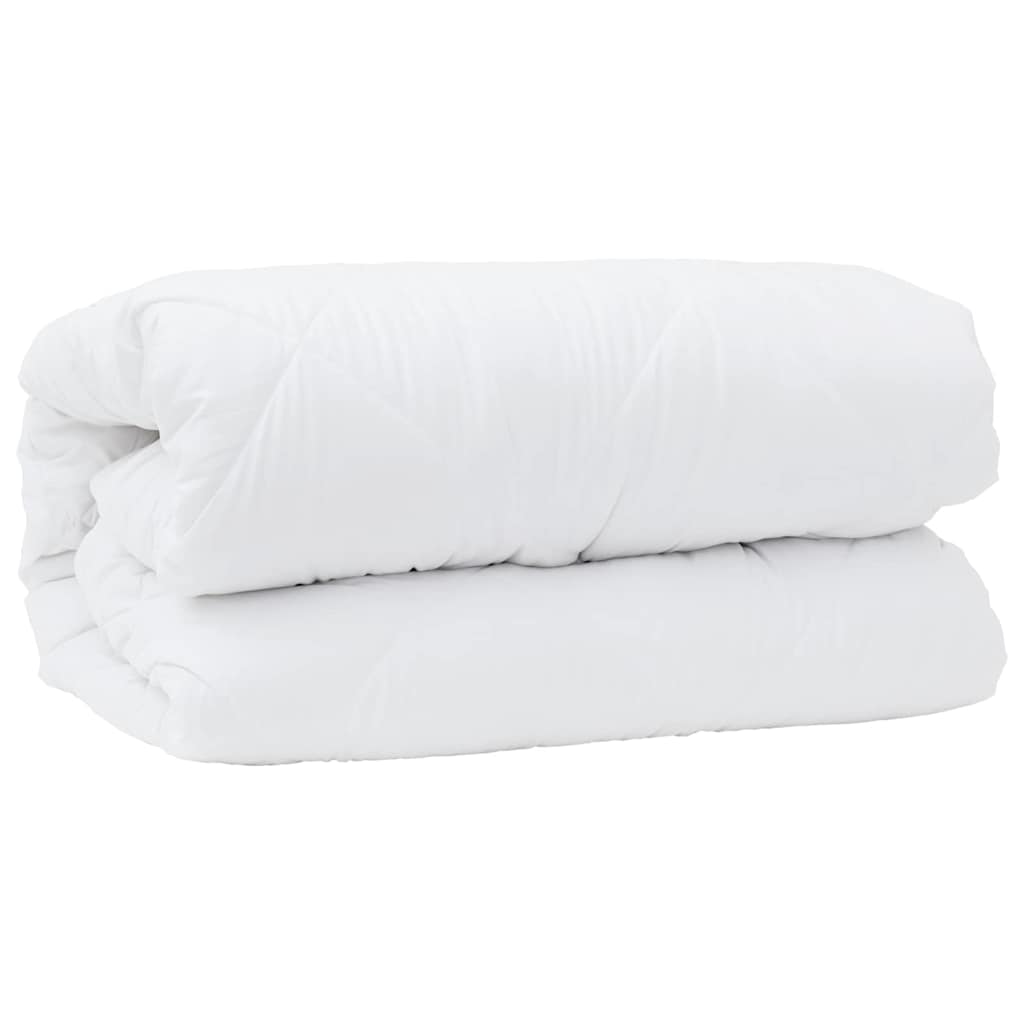 2-i-1 Dyne Hvid 220 x 200 x 10 cm Polyester