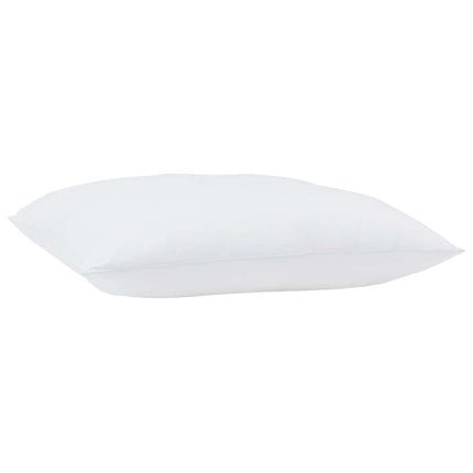 Hovedpude med pude Hvid 81 x 81 x 40 cm Bomuld og Polyester