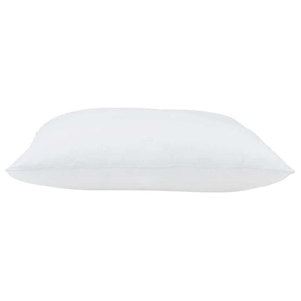Hovedpude med pude Hvid 81 x 81 x 40 cm Bomuld og Polyester