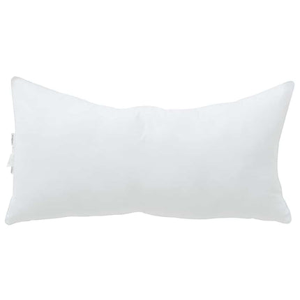 Hovedpude 2 pcs Hvid 80 x 40 x 20 cm Bomuld og Polyester