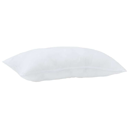 Hovedpude 2 pcs Hvid 80 x 40 x 20 cm Bomuld og Polyester
