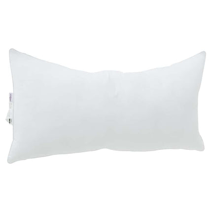 Hovedpude 2 pcs Hvid 80 x 40 x 20 cm Bomuld og Polyester