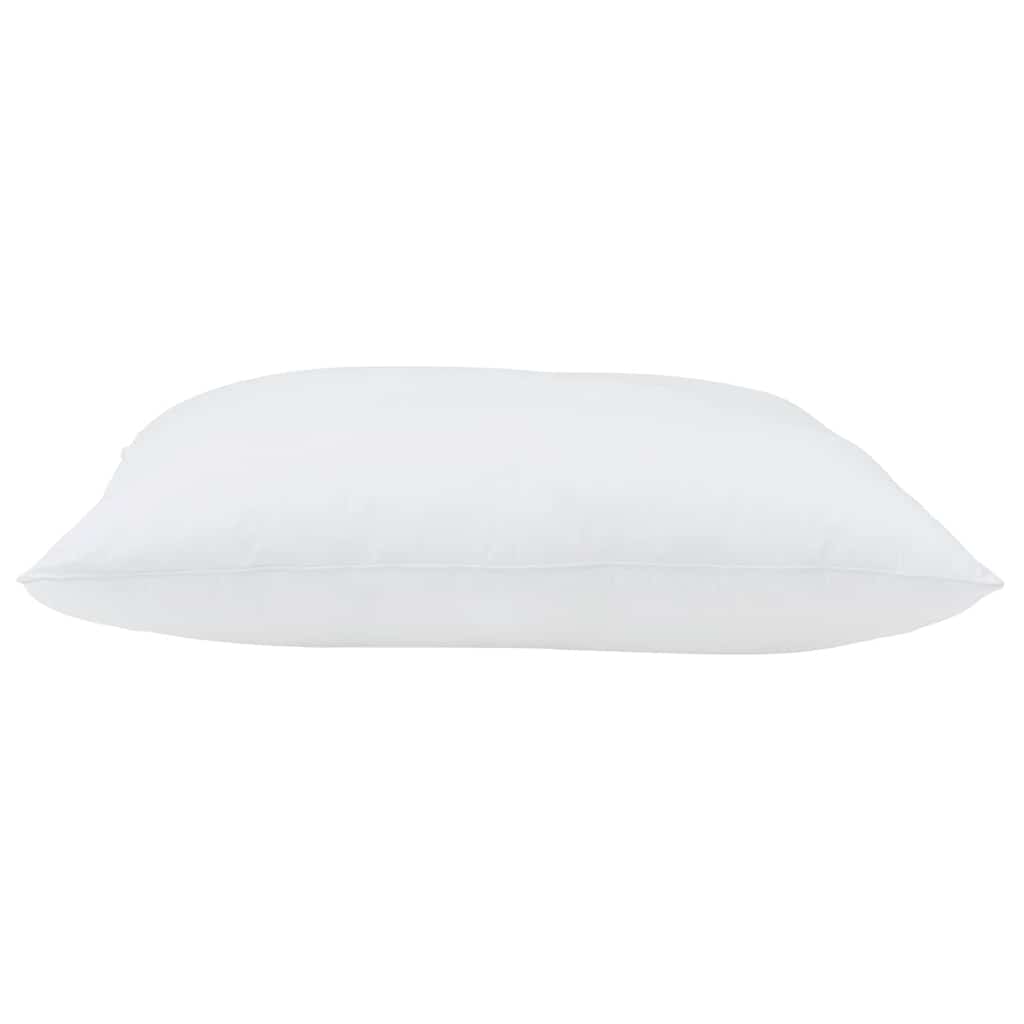 Hovedpude 2 pcs Hvid 51 x 51 x 20 cm Bomuld og Polyester