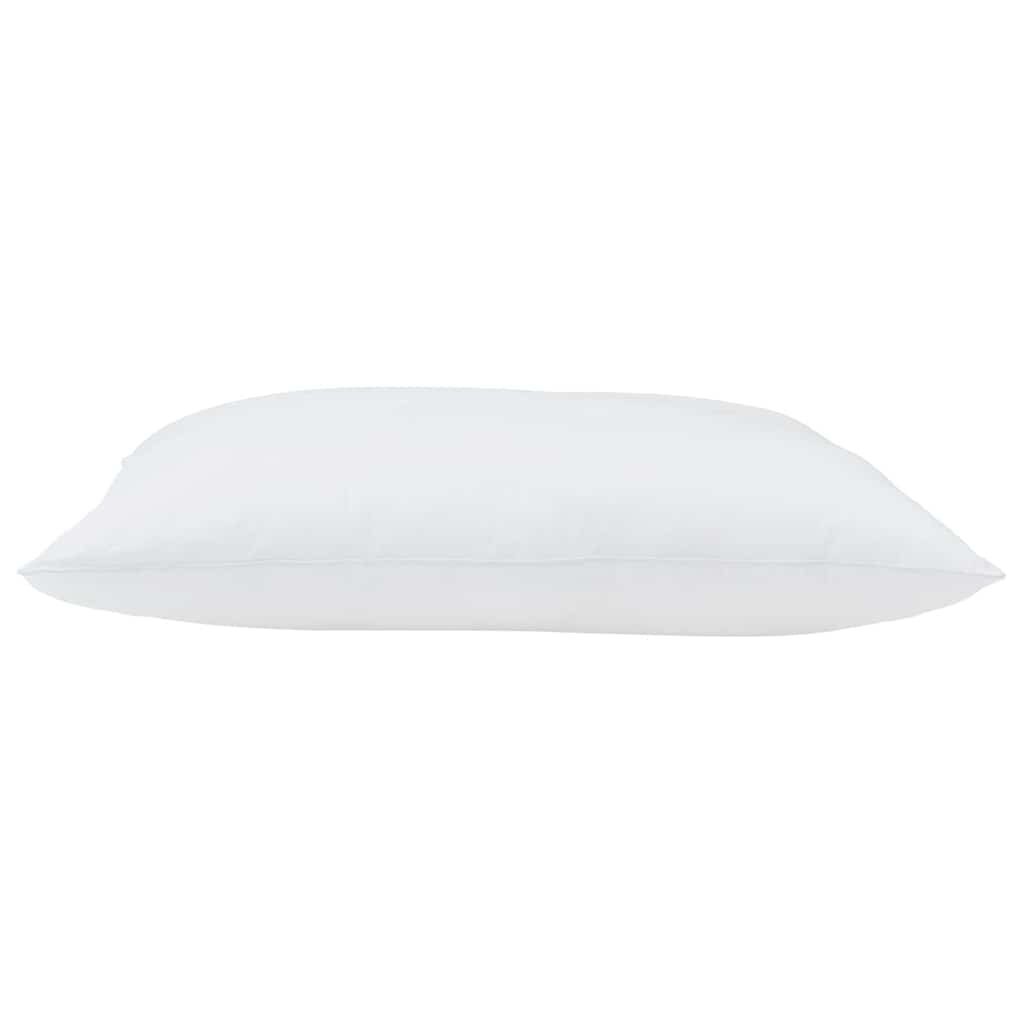 Hovedpude 2 pcs Hvid 75 x 50 x 20 cm Bomuld og Polyester