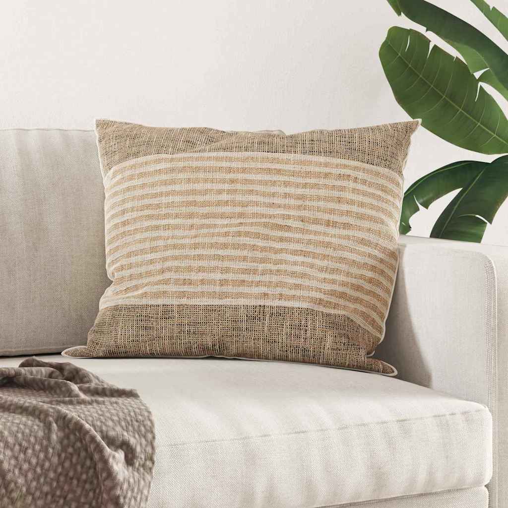 Hovedpude 2 pcs Hvid 80 x 60 x 20 cm Bomuld og Polyester