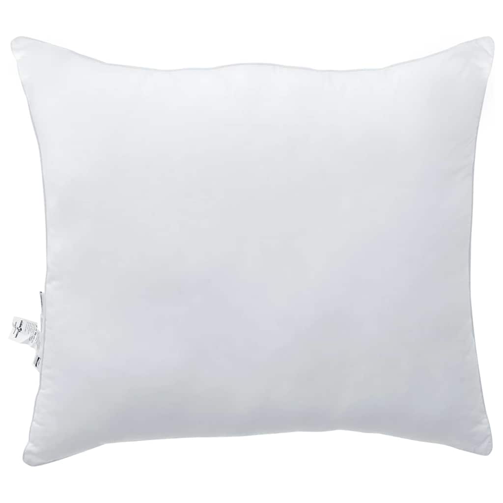 Hovedpude 2 pcs Hvid 80 x 80 x 40 cm Bomuld og Polyester
