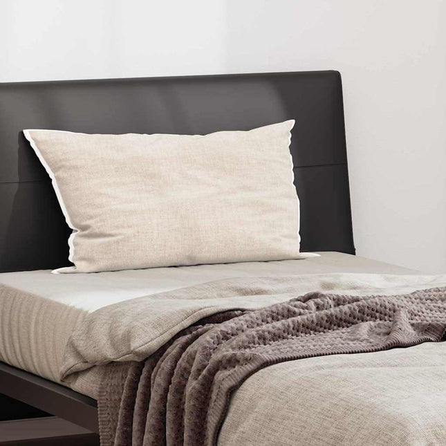 Hovedpude 80 x 40 x 20 cm Polyester Hvid