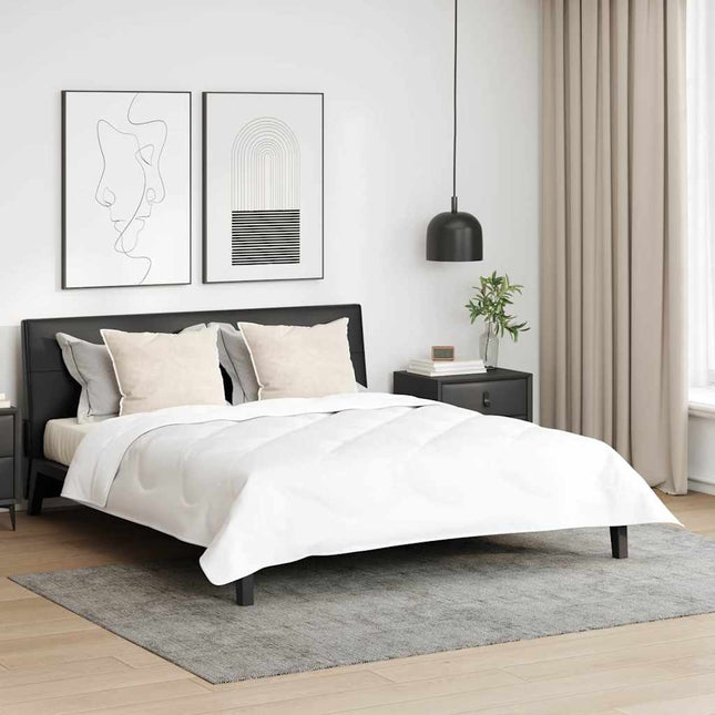 Hovedpude 2 stk. 61 x 41 x 20 cm Polyester Hvid