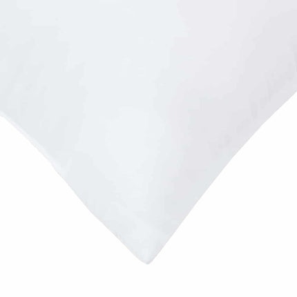 Hovedpude med pude 2 pcs Hvid 51 x 50 x 20 cm Polyester