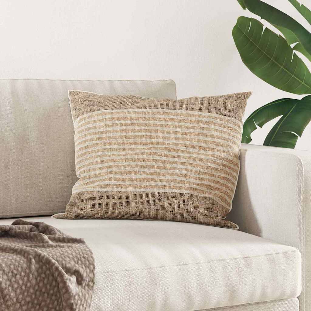 Hovedpude med pude 2 pcs Hvid 61 x 41 x 20 cm Polyester