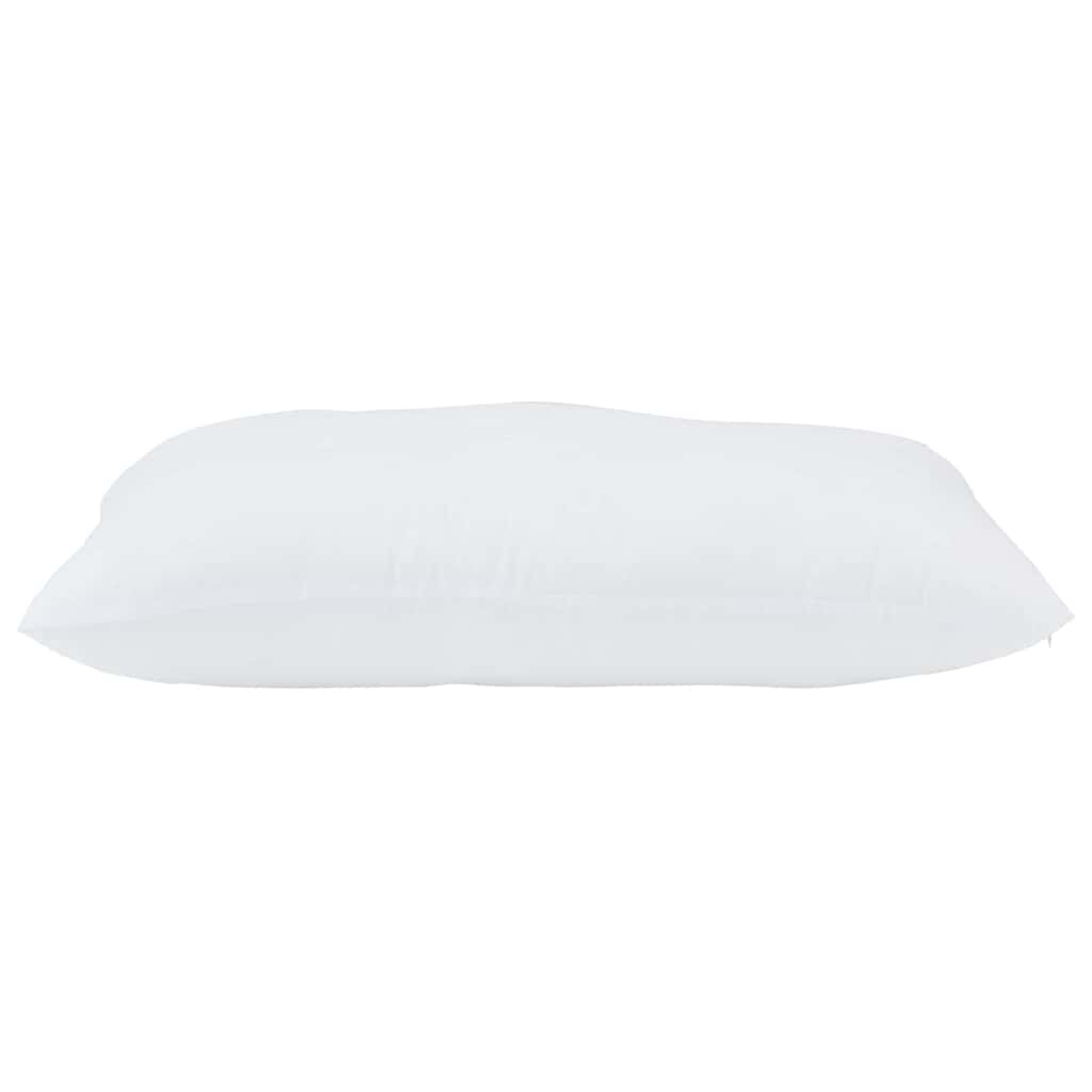 Hovedpude med pude 2 pcs Hvid 61 x 41 x 20 cm Polyester