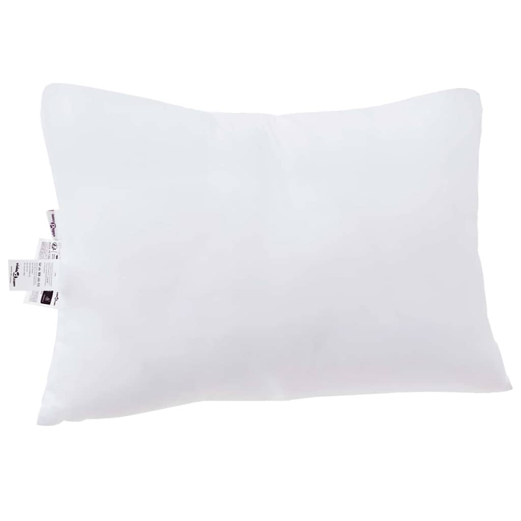 Hovedpude med pude 2 pcs Hvid 61 x 41 x 20 cm Polyester
