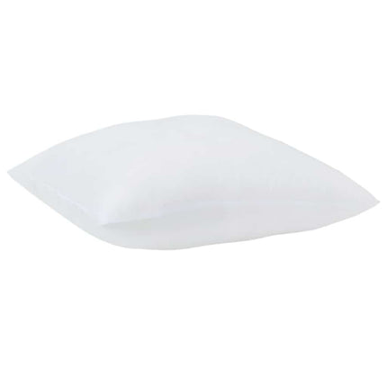 Hovedpude med pude 2 pcs Hvid 80 x 80 x 20 cm Polyester